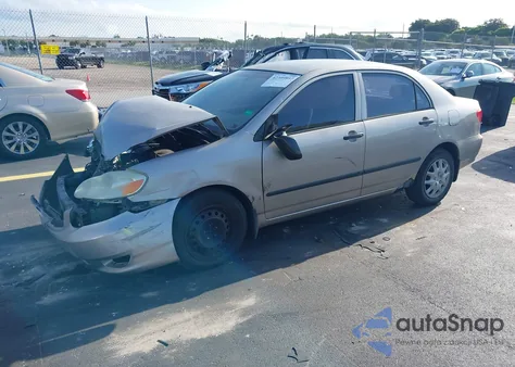 2003 Toyota Corolla из США, поврежденный, VIN 2T1BR32E73C704148